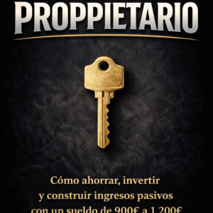 La Mentalidad del Propietario | Cómo ahorrar, invertir y construir ingresos pasivos con un sueldo de 900€ a 1.200€